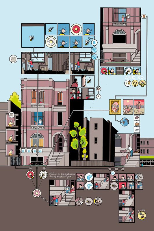 Ware, Chris - 4 Giclée - Building Stories (portfolio) - 2013 #4.3