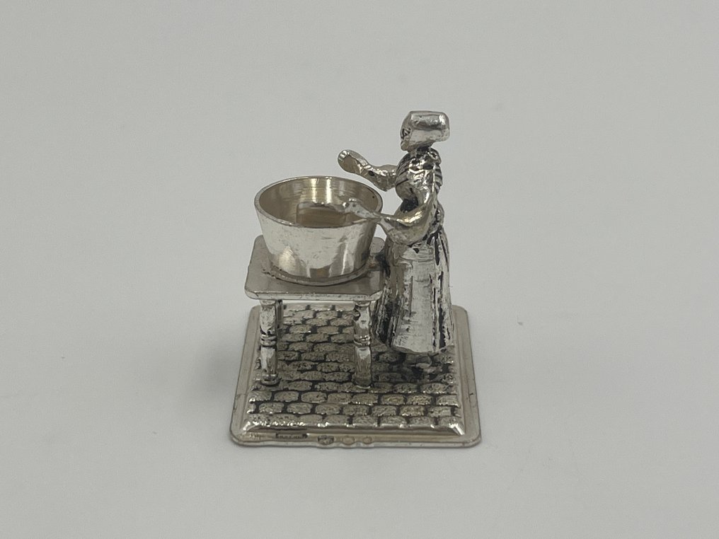 Figura in miniatura - hand wassen - .835 argento #2.1