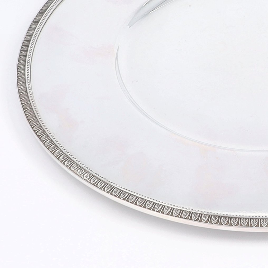 Christofle - Platter (2) - Malmaison - Silverplated - Presentation boards #1.0