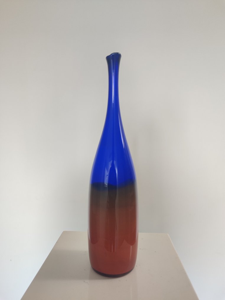 Glasfabriek Leerdam - Floris Meydam - 花瓶 - Flesvaas - 釉 #1.0