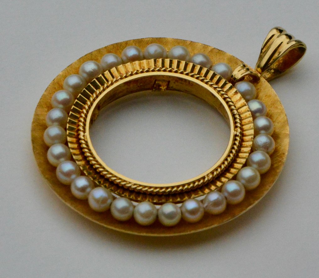 Smykkenål - 18 kraat Gulguld #1.0