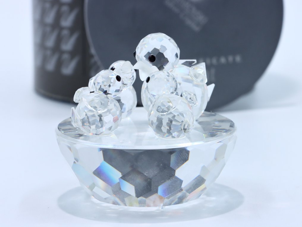 Figura - Swarovski - Vogelnest (Boxed + certificate) - Kristály #1.0