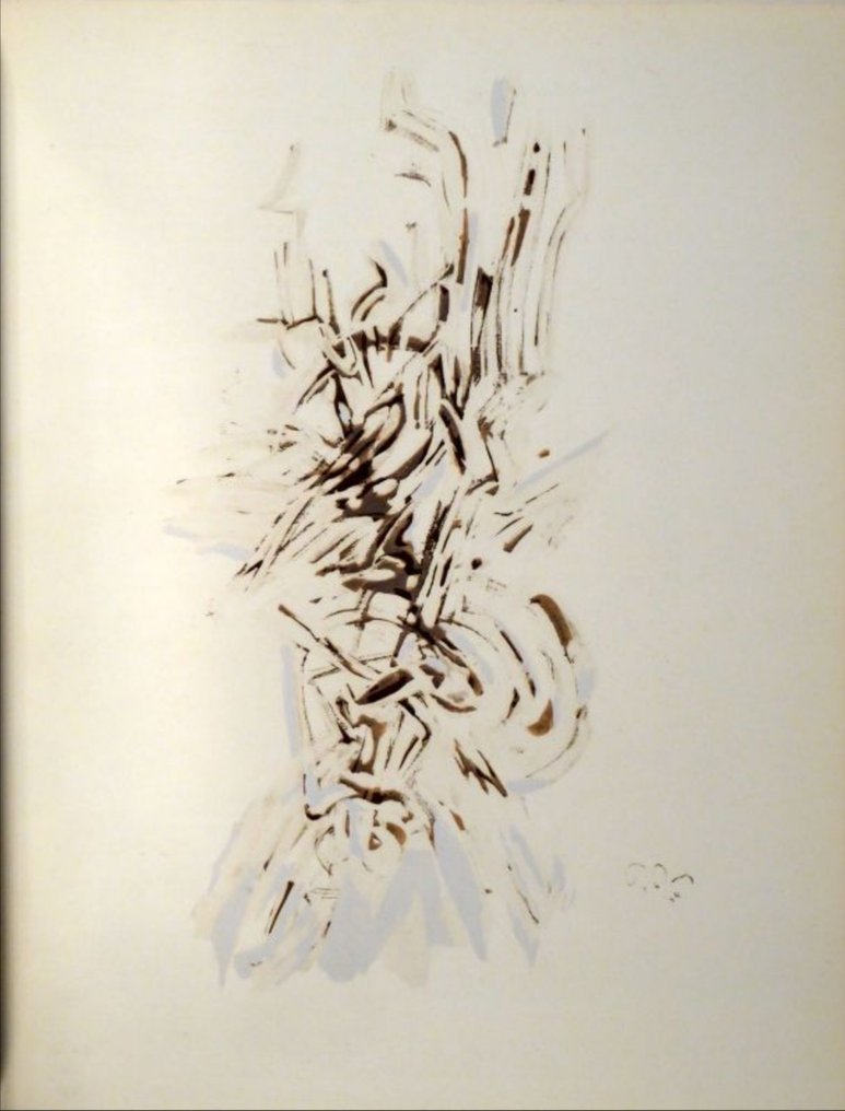 Lucio Fontana (1899-1968) - Concetto spaziale #4.3