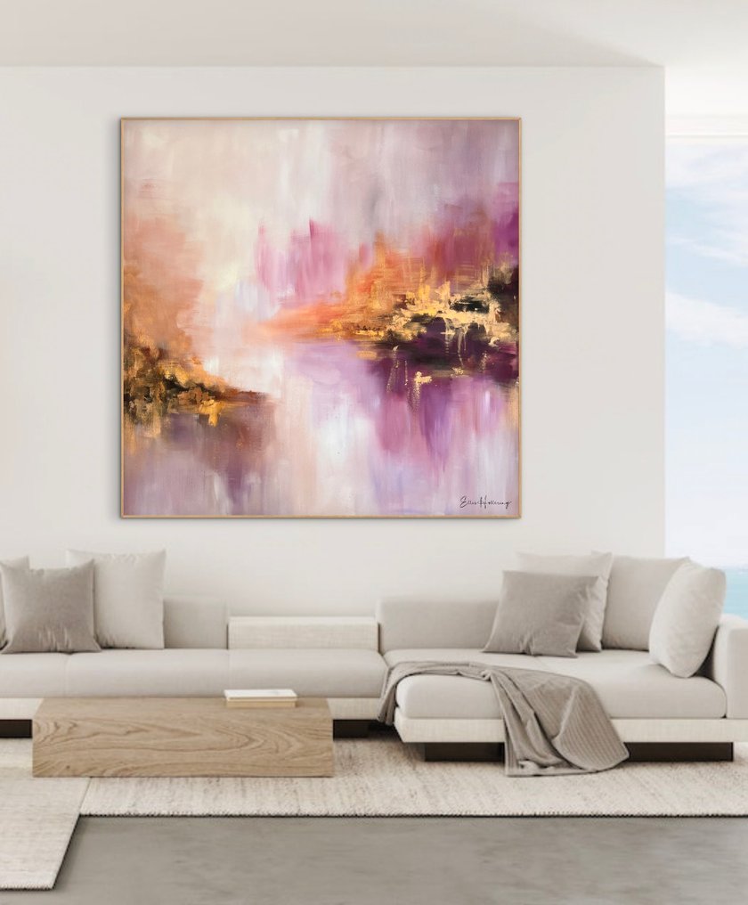 Ellis Hollering - Lavender Haze - XXL Abstract #1.0