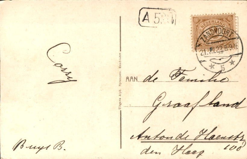 Netherlands - Zandvoort - Postcard (102) - 1900-1960 #1.0