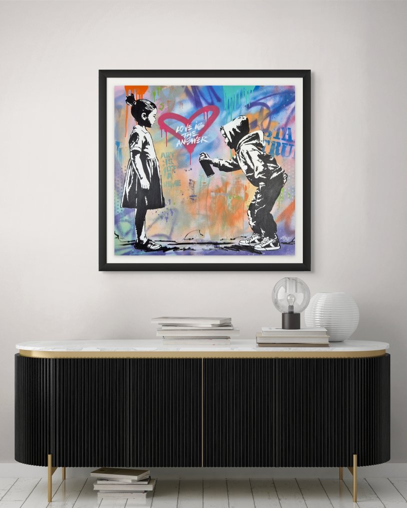 Hipo (1988) - If words cannot speak, the colour will leak (Original artwork) #1.0