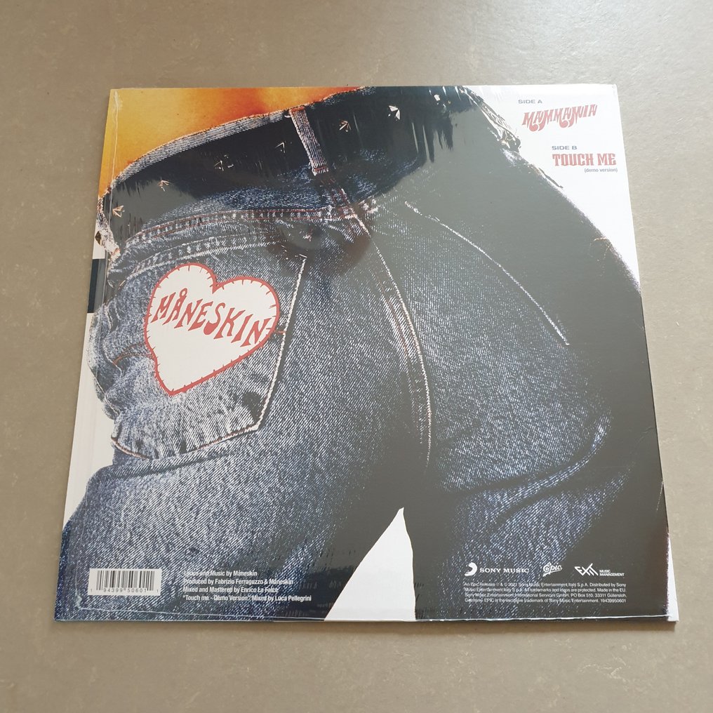 Måneskin - Teatro D'ira album /Mammamia 12" maxi single - Titoli vari - Album LP (più oggetti) - Picture disc, Vinile colorato - 2021 #4.3