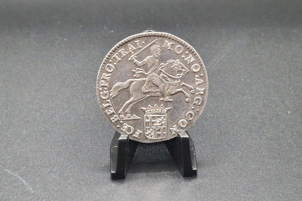 Netherlands, Utrecht Halve Zilveren Rijder of Halve Ducaton 1789 #2.1