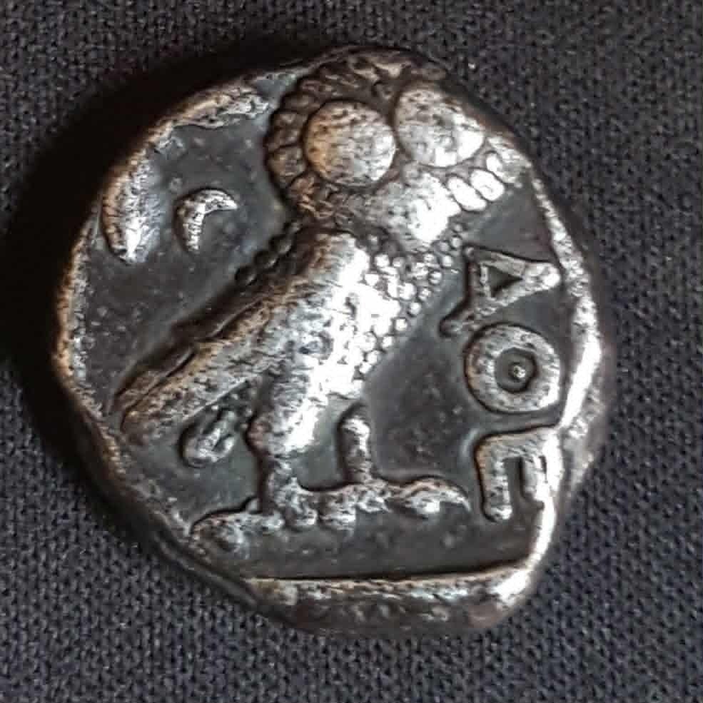 Attica, Athens Tetradrachm 350 - 294 v. Chr. #2.1