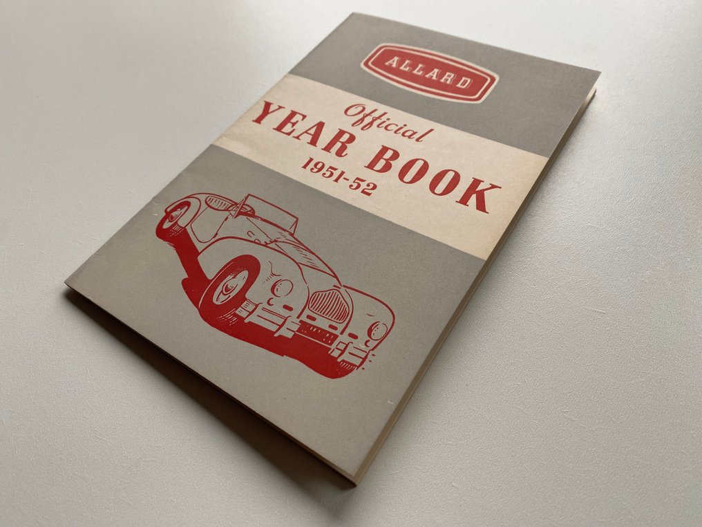 NO RESERVE - ORIGINAL ALLARD 1951-52 YEARBOOK - Διαφημιστικό φυλλάδιο - 1952 #1.0