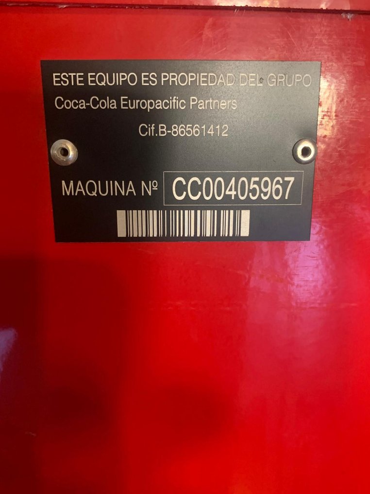 Coca Cola - Prodotto Ufficiale - Frigider - Oțel, Rășină - Frigider Coca Cola #2.1