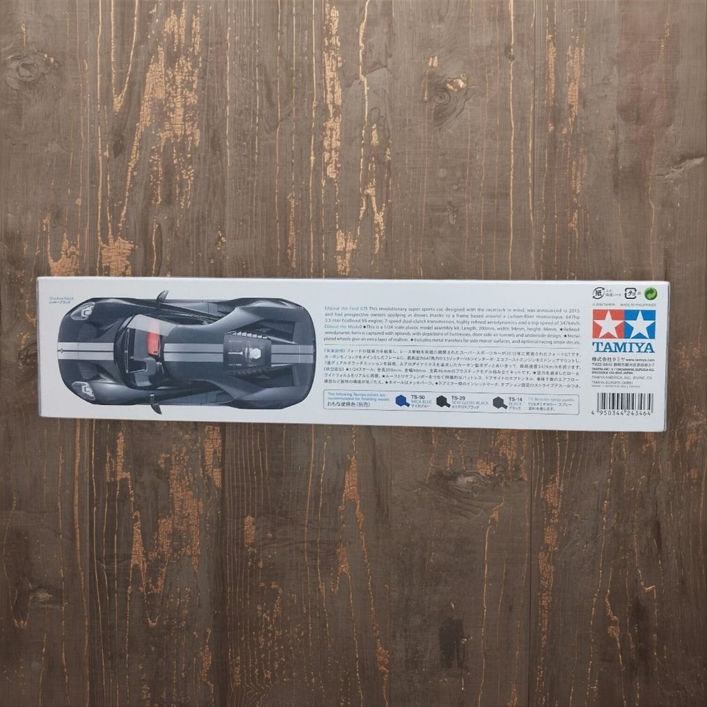 Tamiya  - Αυτοκινητάκι 1/24 SCALE FORD GT – Full Display Model Kit - 2010-2020 - Ιαπωνία #2.1