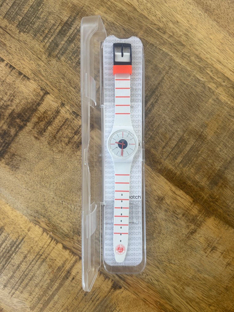 Swatch - French Open/Roland Garros - Swatch New Gent - "BELLE DE SET" - GZ318 - 2018 - Watch  #1.0