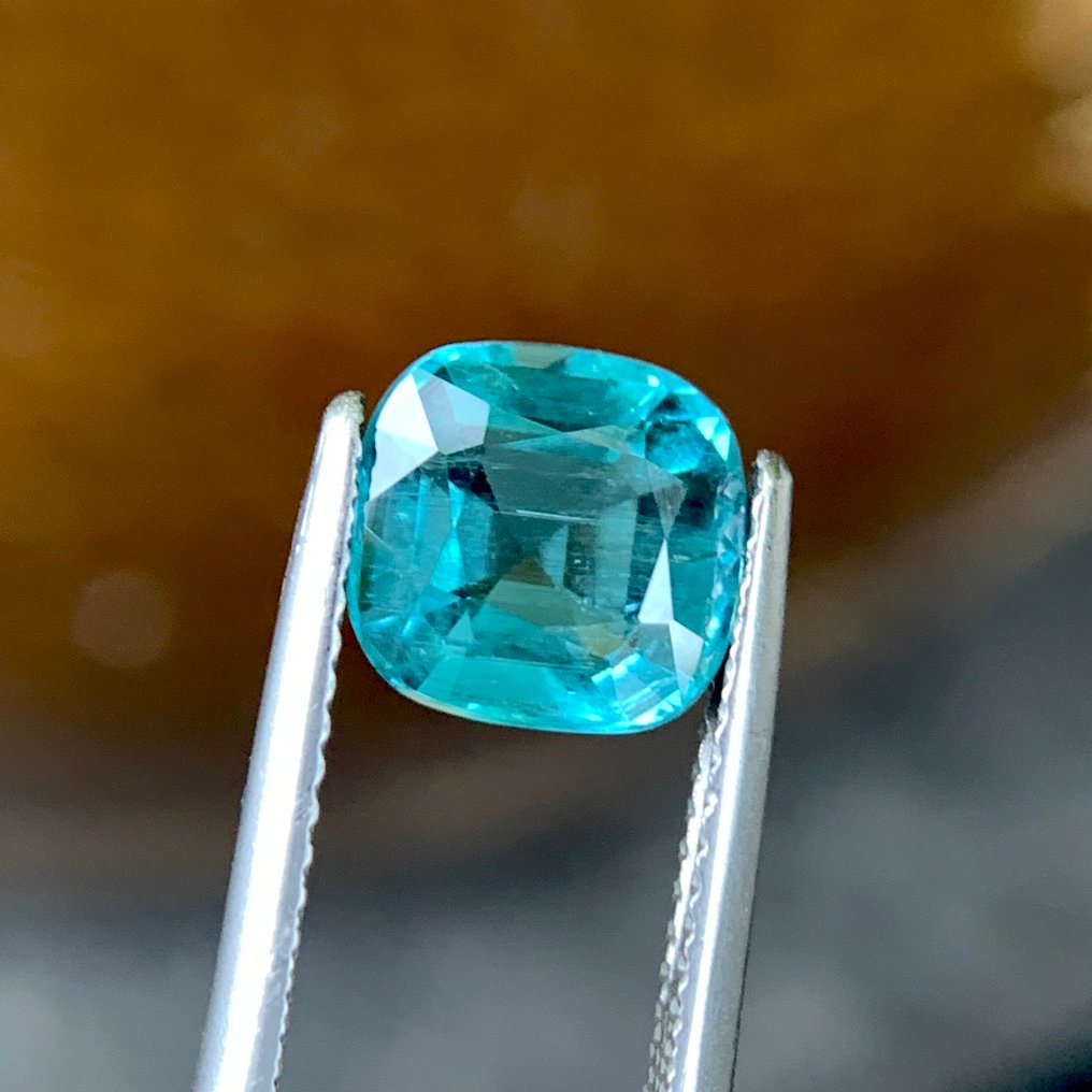 沒有保留價 - 1 pcs  藍色 電氣石  - 2.49 ct - 國際有色寶石協會 (ICA GemLab) - 天然藍色電氣石 #1.0