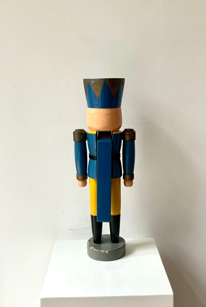 Karácsonyi figuradísz - BlauerKönig - Fa - 1950-es évek #4.3