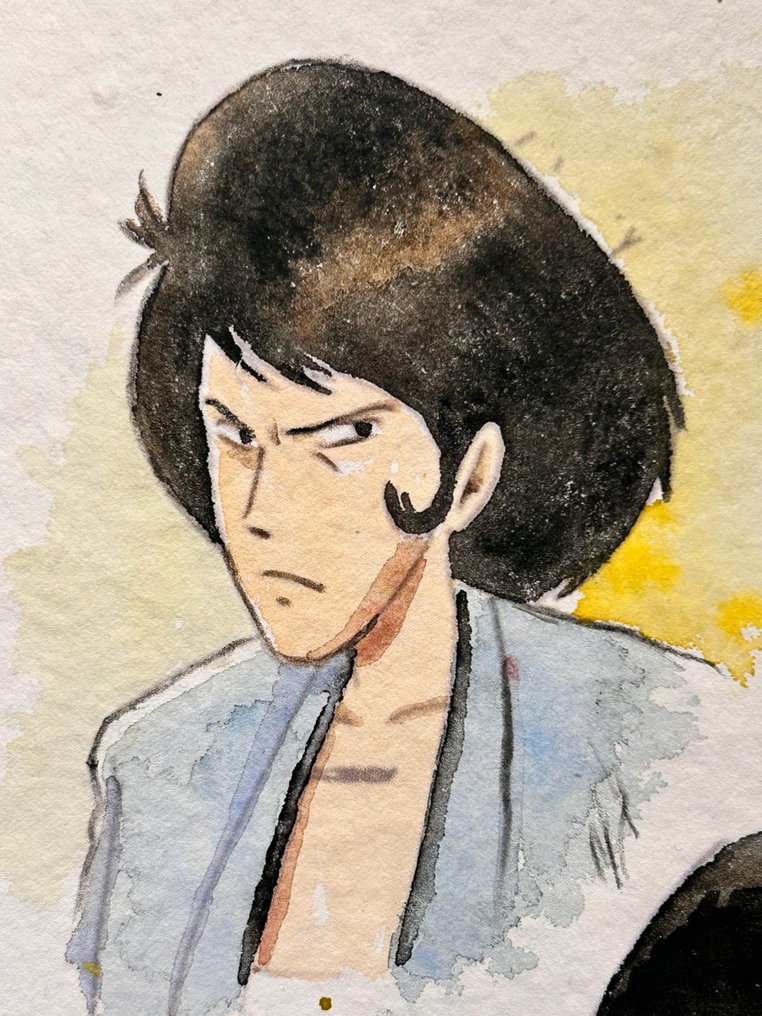 Davide Zanella - 1 Original colour drawing - Lupin Terzo - La Banda al Completo - Lupin The Third - 2025 #4.3
