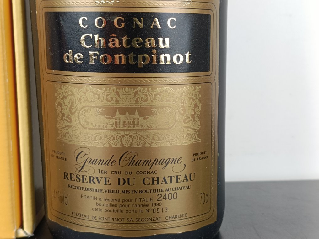 Frapin - Chateau de Fontpinot - Réserve du Château    - b. 1990  - 70cl #2.1