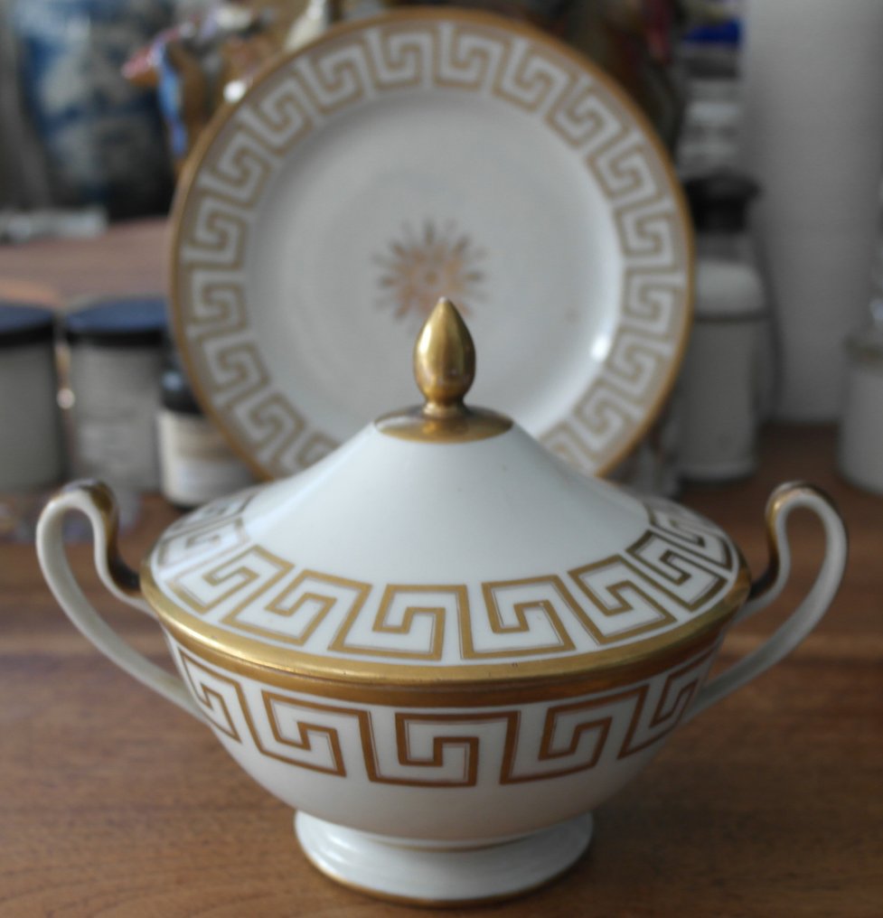 Vieux Paris - 盘子 (2) - 瓷 - 汤碗大规模 #4.3