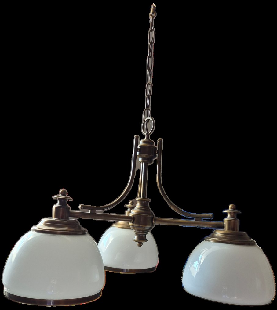 Csillár - Sárgaréz, Bronz, Üveg #1.0