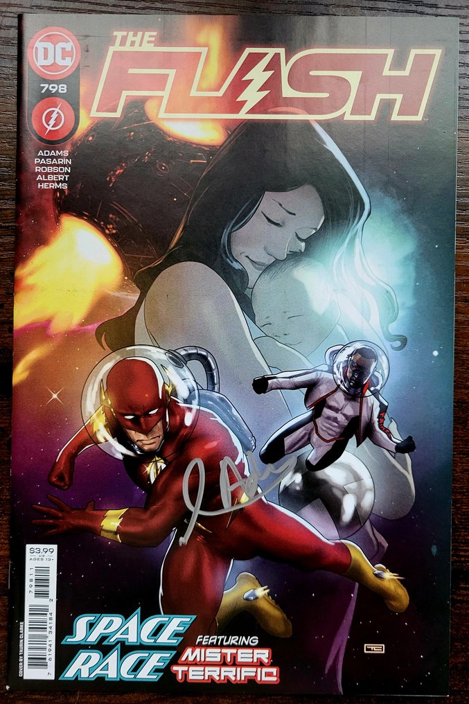 Lot 4 DC Comics Signed !  With COA 's ! Free shipping - 4 Signed comic - 2024 #3.2