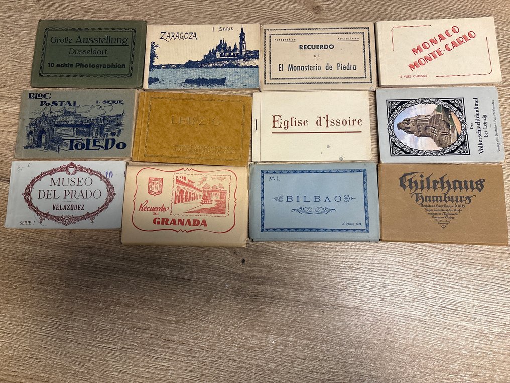 Various Countries - Diverse postcard booklets - Postcard (48) - 1900-1960 #1.0