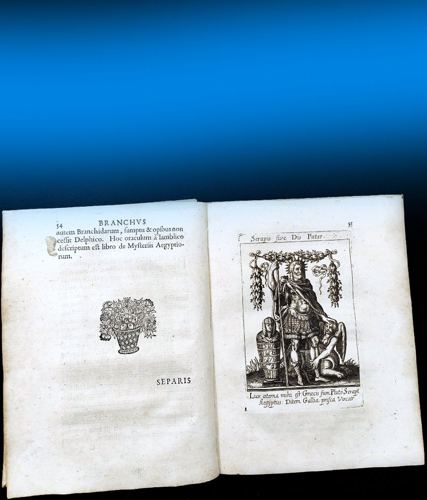 Pierre Mussard / Jean Louis Durant / Theodor De Bry - Historia Deorum Fatidicorum (History of the Fateful Gods) - 1675 #4.3