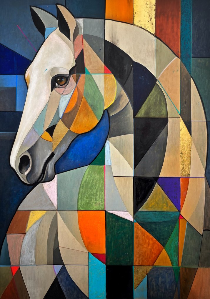 The RodriGuez (R&G) - CUBIST HORSE - XL - No Reserve #4.3