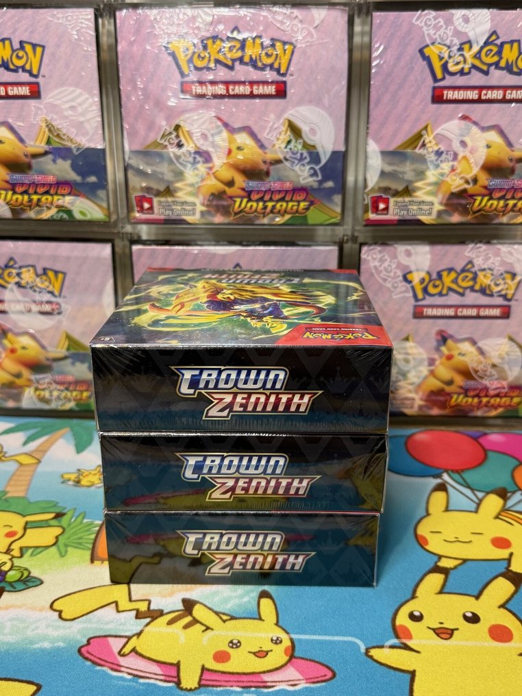 Pokémon - 3 Boosterbundle - Crown Zenith Booster Bundle - Sword & Shield - Crown Zenith #1.0