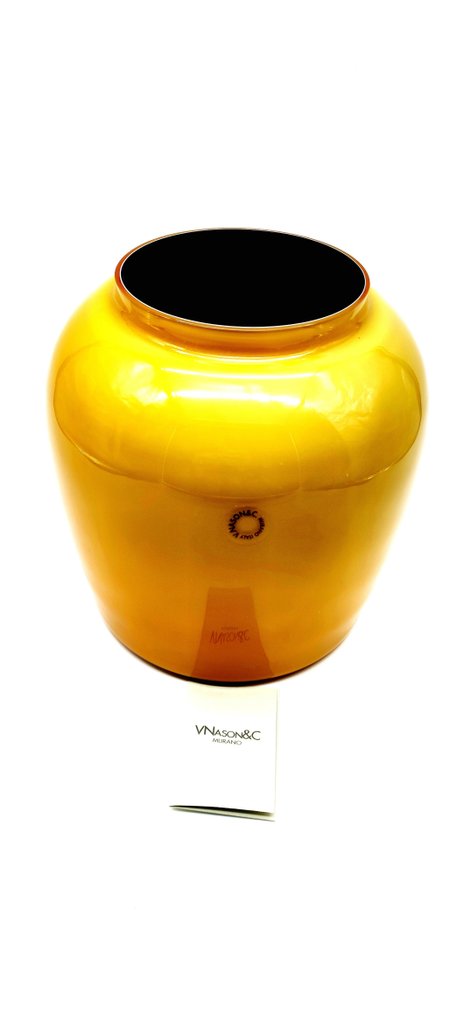 V.Nason&C. - 花瓶 -  Eklettika - 穆拉諾玻璃 - 开心果 #2.1