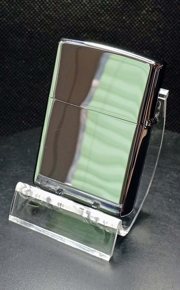 Zippo - Zippo silver High Gloss Jubiläum 2 - Zonder Minimumprijs - Zakaansteker - Messing, Staal #2.1