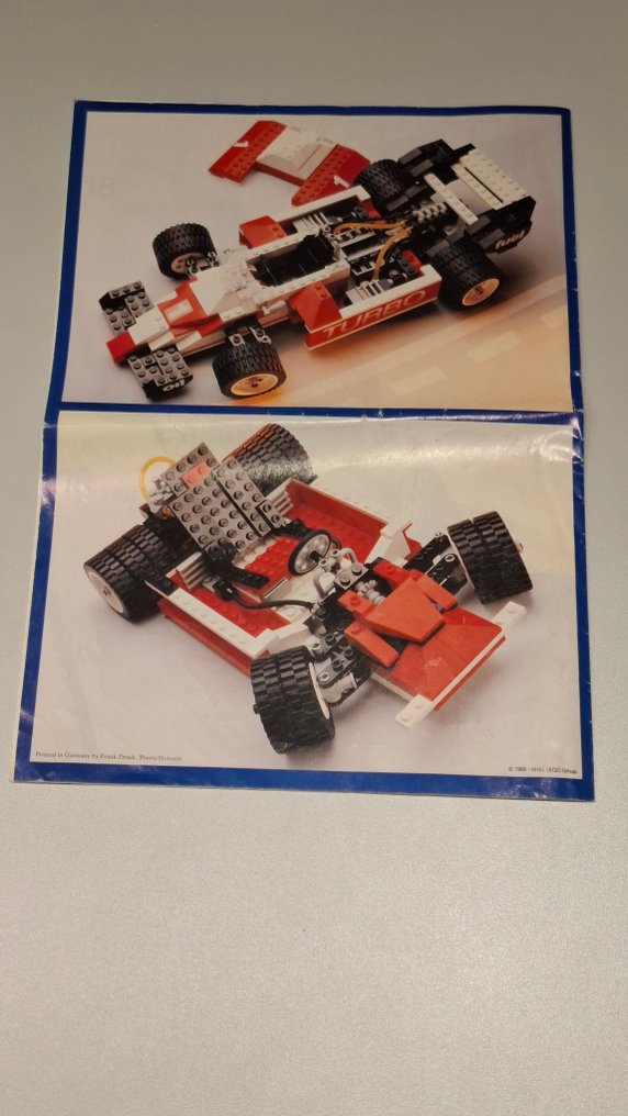 Lego Set - 5540 - Model Team - Formula 1 racer #4.3