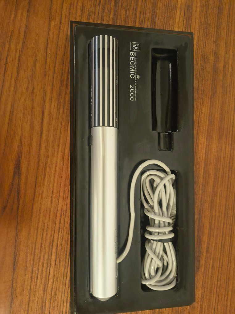 Bang & Olufsen - Iconic Beomic 2000, IF award 1970, MoMa New York. Mint condition Microphone #1.0