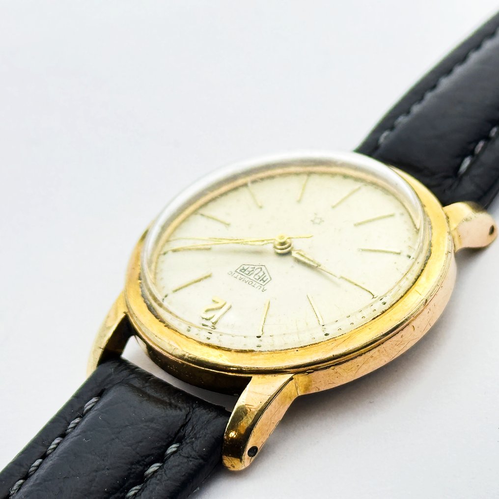 Heuer - Ed Heuer & Co S.A. Signed Automatic - Ingen mindstepris - Mænd - 1950-1959 #4.3