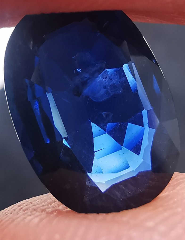 1 pcs  蓝色 蓝宝石  - 4.97 ct - 瑞士宝石研究中心（GRS） - 坎差那布里/皇家 #3.2