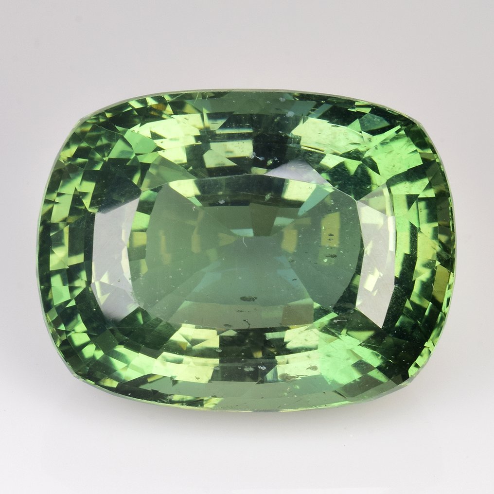 1 pcs  Πράσινο Απατίτης  - 34.81 ct - Διεθνής Ένωση Έγχρωμων Πολύτιμων Λίθων (ICA GemLab) #1.0