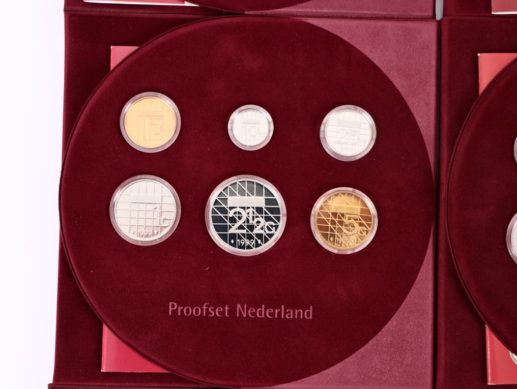 Netherlands. Proofset Guldens 1996 / 2001 (No Reserve Price) #4.3