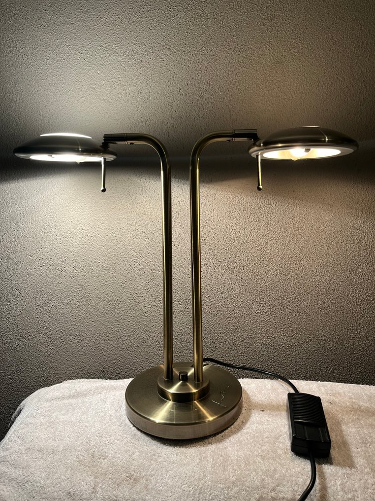 Boxford - Jan des Bouvrie - 桌燈 - 玻璃, 金屬 - Jan des Bouvrie Lamp #1.0