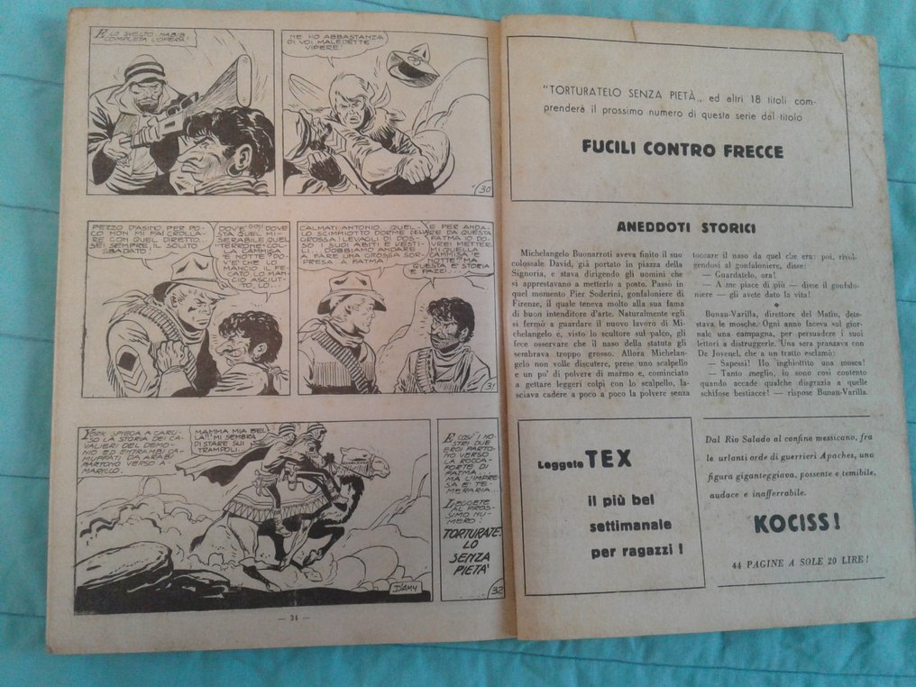 Zenit gigante 1° serie n. 10 Audace - Sergente York "Bonelli" e Roy D'Amy - 1 Comic - EO #4.3