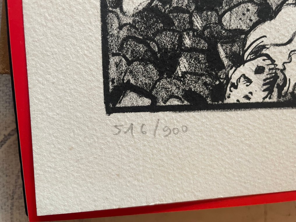 Le Cri du Peuple T4 + lithographie - C + emboitage - 1 Album - Edición limitada - 2004 #3.2