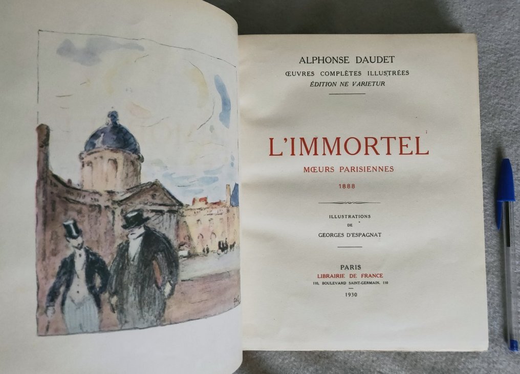 Alphonse Daudet - Les Chefs d'Oeuvre (x10) - 1930 #1.0