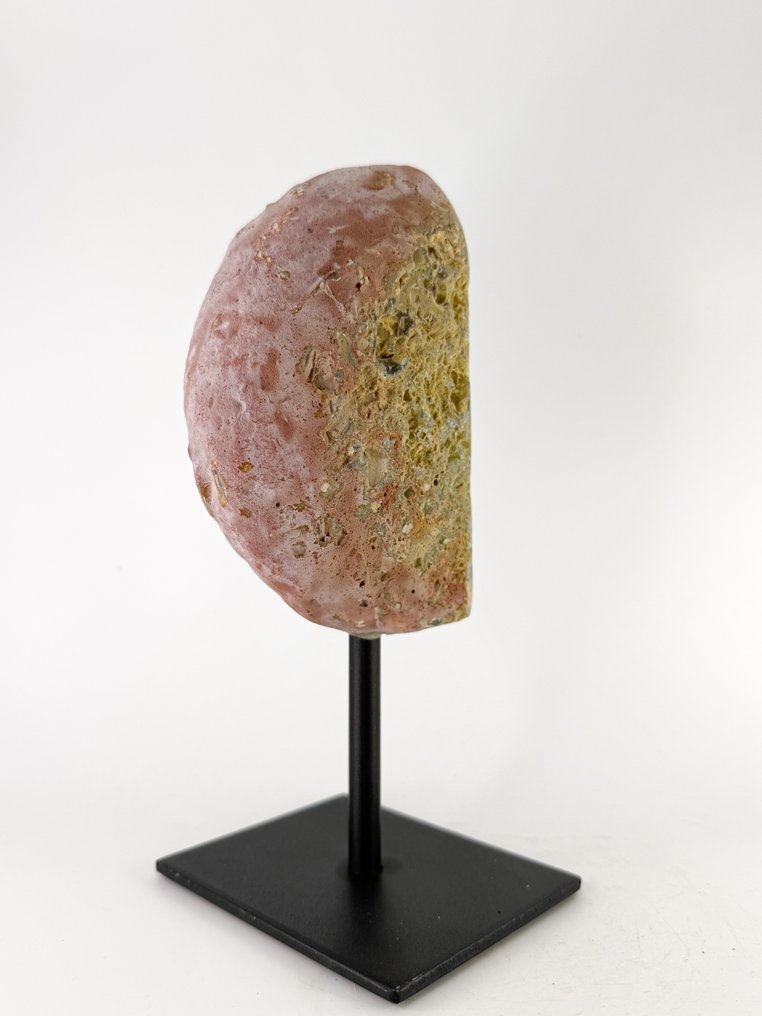 AA+ quality amethyst agate on stand Crystal - Height: 220 mm - Width: 100 mm- 1300 g #3.2