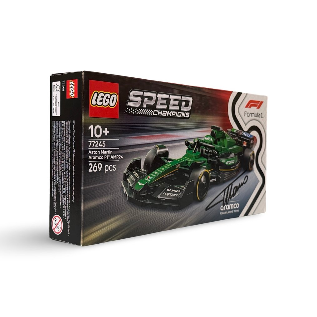 F1 Lego Speed Champions - Aramco Aston Martin F1 Team - Fernando Alonso - 2025 - Lego model #4.3