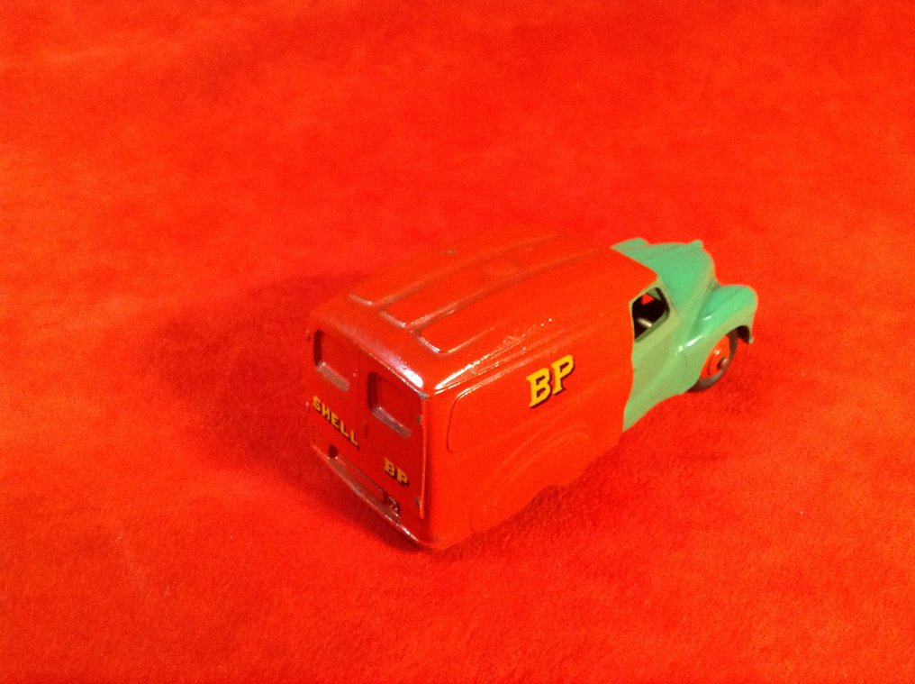 Dinky Toys 1:43 - Van-Modell - 470 Austin Advertising Van closed "BP-Shell" 1954/1958 - Ausgepackt #2.1