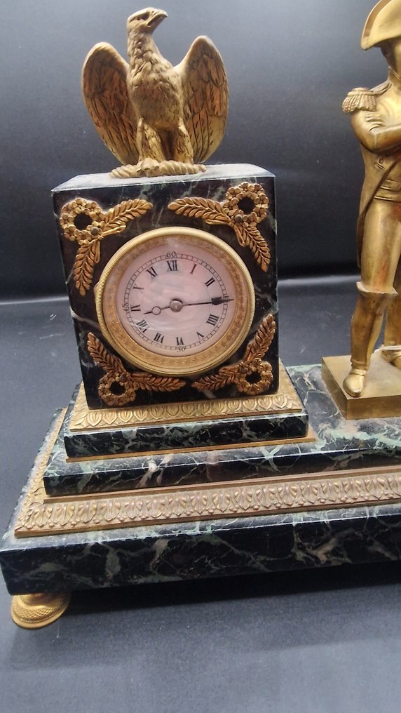 Mantel clock - Bronze, Marble - 1850-1900 #1.0