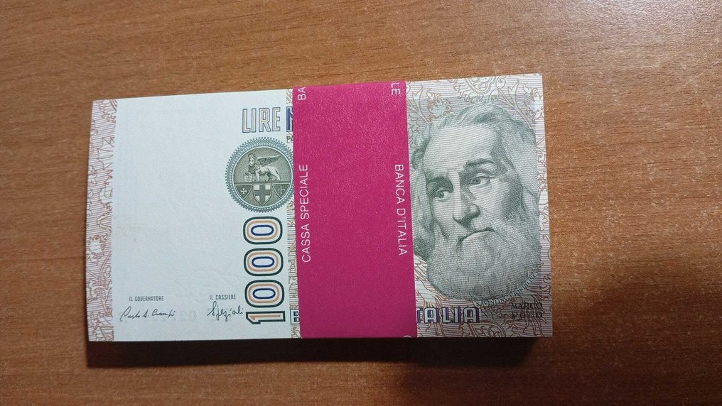 義大利. - 100 x 1.000 Lire "Marco Polo" - Gigante BI 57 #1.0