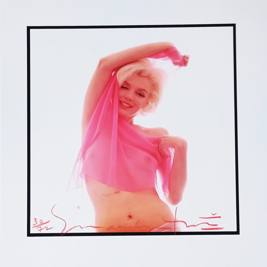 Bert Stern (1929–2013) - "Red Scarf" Marilyn Monroe, 1962 #1.0