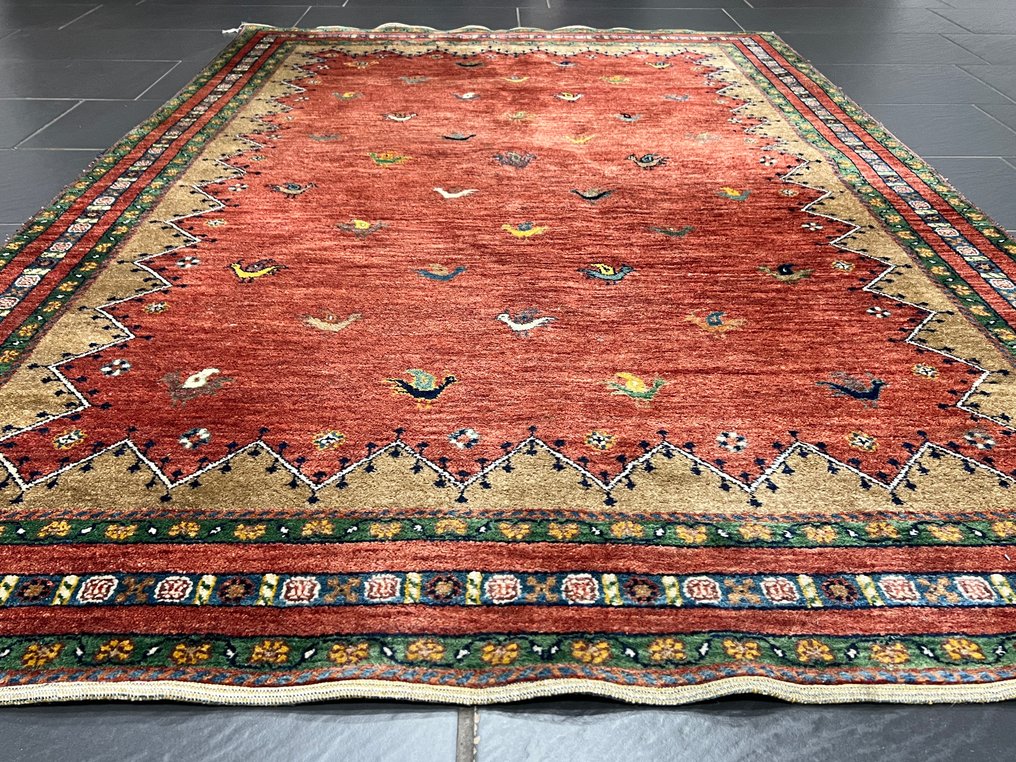 Gabbeh - Tæppe - 200 cm - 140 cm #1.0