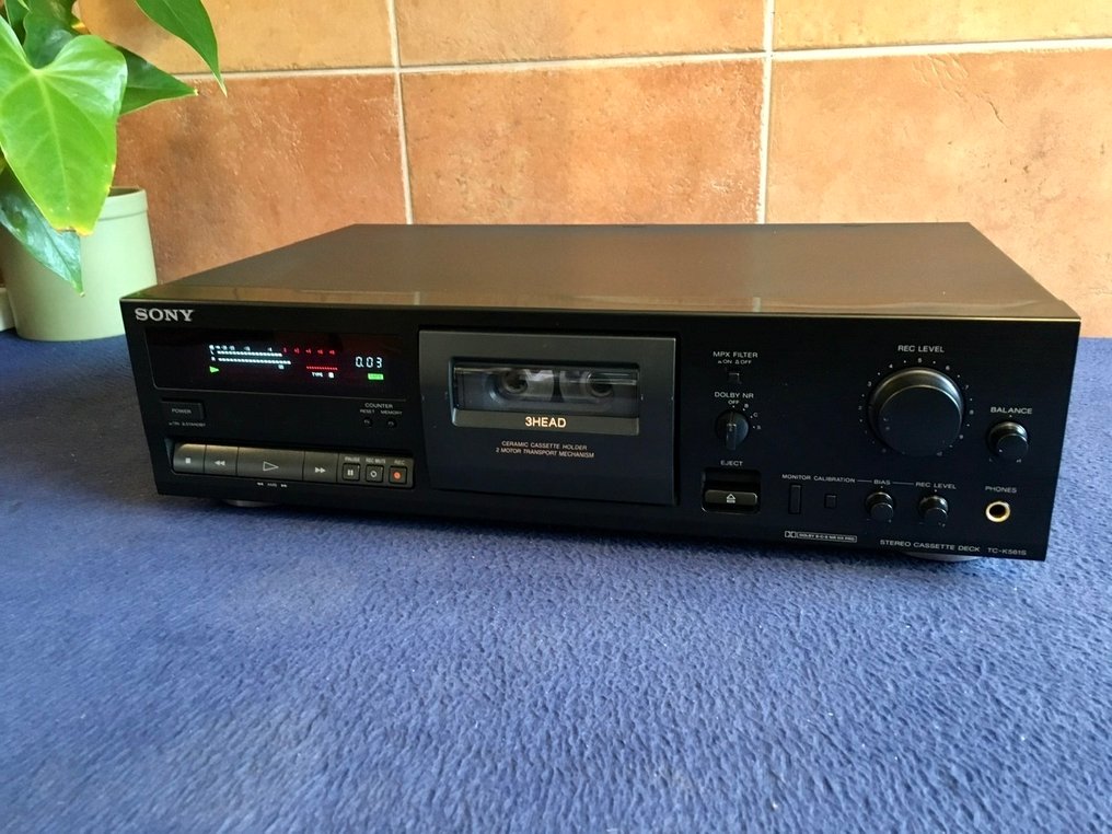 Sony - TC-K561S - HX PRO 3 head - overhauled - Audio-cassette deck #1.0