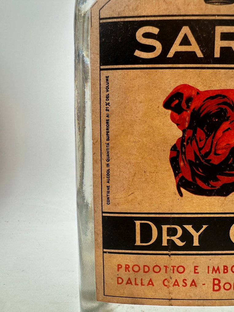 Sarti - Dry Gin  - b. 1950s - 75cl - 2 bottles #4.3