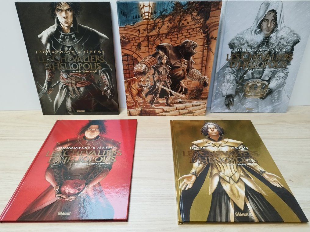 Les Chevaliers d'Héliopolis T1 à T4 - Série complète - 4x C + coffret - 4 Album - 第一版 - 2017/2020 #1.0